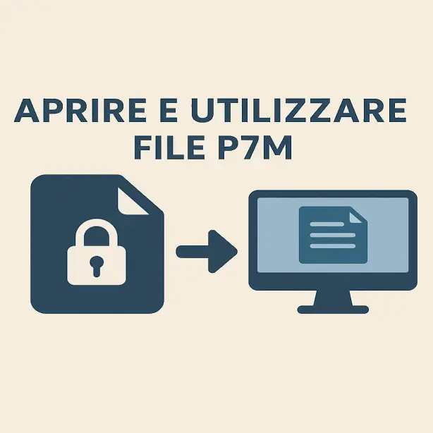Aprire e utilizzare file p7m